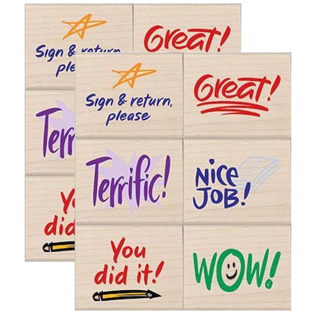 Hero Arts Stamps of Approval, PK12 LL918